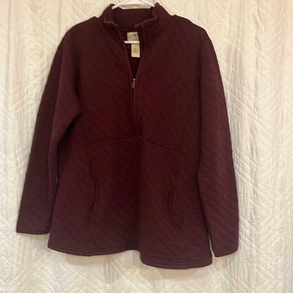 Blu Mountain Quilted Half Zip - Picture 2 of 7